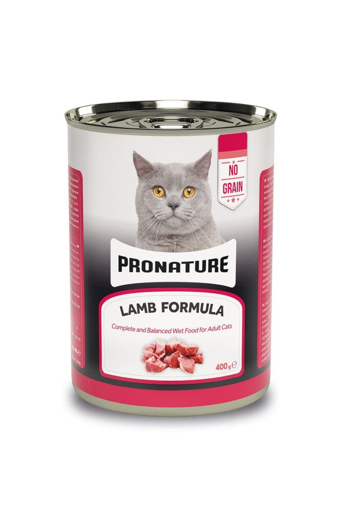 Pronature Ezme Kuzu Etli Tahılsız Kedi Konservesi 400 GR | SRC: Barcode: 861612751072